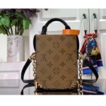 Louis Vuitton Women Camera Box Monogram Monogram Reverse Coated Canvas Cowhide Leather - immagine 3