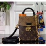Louis Vuitton Women Camera Box Monogram Monogram Reverse Coated Canvas Cowhide Leather - immagine 2