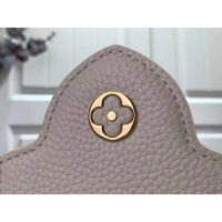 Louis Vuitton Women LV Capucines Mini Handbag Quartz White Taurillon Leather Cowhide (2)