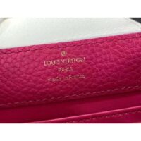 Louis Vuitton Women LV Capucines Mini Handbag Snow White Taurillon Leather Cowhide (5)