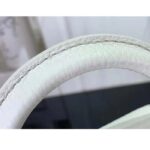 Louis Vuitton Women LV Capucines Mini Handbag Snow White Taurillon Leather Cowhide - Image 10