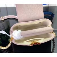 Louis Vuitton Women LV Capucines Mini Handbag Wisteria Taurillon Leather Cowhide (2)
