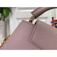 Louis Vuitton Women LV Capucines Mini Handbag Wisteria Taurillon Leather Cowhide (2)