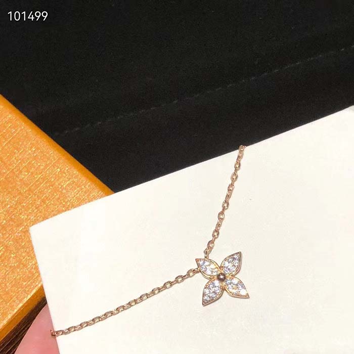 Louis Vuitton Women LV Idylle Blossom Pendant Pink Gold Diamonds 25 Diamonds (12)