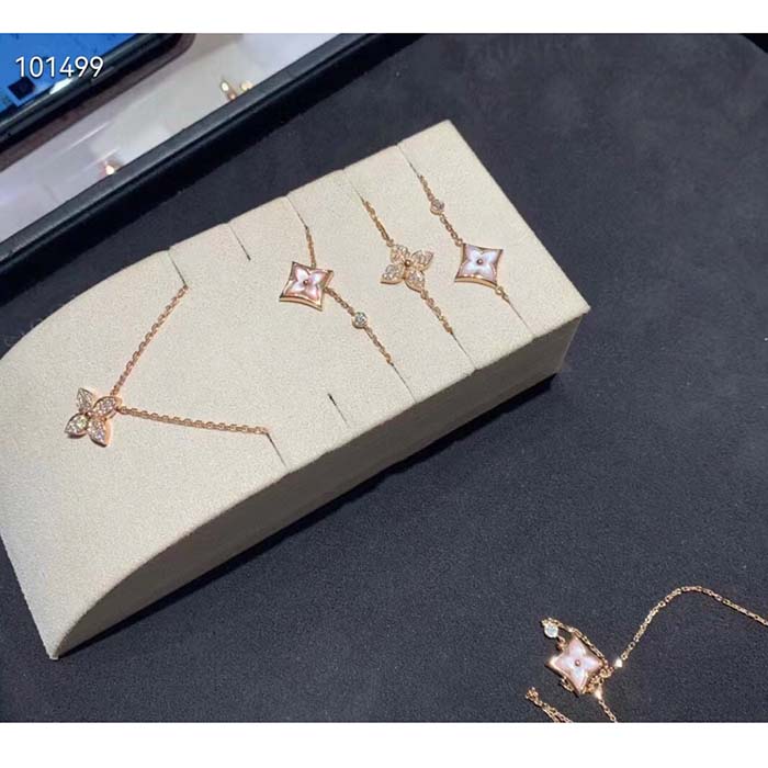 Louis Vuitton Women LV Idylle Blossom Pendant Pink Gold Diamonds 25 Diamonds (5)