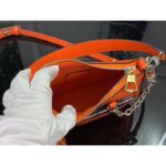 Louis Vuitton Women LV Marellini Handbag Orange Minnesota Epi Grained Smooth Cowhide Leather - Image 7