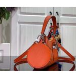 Louis Vuitton Women LV Marellini Handbag Orange Minnesota Epi Grained Smooth Cowhide Leather - Image 5