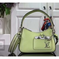 Louis Vuitton Women LV Marellini Handbag Vert Noto Green Epi Grained Smooth Cowhide Leather (2)