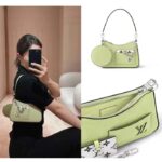 Louis Vuitton Women LV Marellini Handbag Vert Noto Green Epi Grained Smooth Cowhide Leather – Bild 12