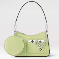 Louis Vuitton Women LV Marellini Handbag Vert Noto Green Epi Grained Smooth Cowhide Leather (2)
