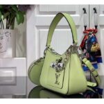 Louis Vuitton Women LV Marellini Handbag Vert Noto Green Epi Grained Smooth Cowhide Leather – Bild 4