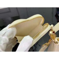 Louis Vuitton Women LV Marellini Handbag White Quartz Epi Grained Cowhide Leather (11)