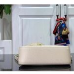 Louis Vuitton Women LV Marellini Handbag White Quartz Epi Grained Cowhide Leather – Image 9