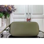 Louis Vuitton Women LV Neverfull MM Light Khaki Cream Monogram Empreinte Embossed Grained Cowhide Leather – Image 5