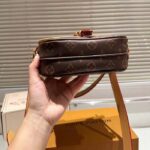 Louis Vuitton Women LV Saumur BB Monogram Coated Canvas Natural Cowhide Magnetic Closure M46740 - Image 8