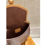 Louis Vuitton Women LV Saumur BB Monogram Coated Canvas Natural Cowhide Magnetic Closure M46740 - Image 9