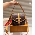 Louis Vuitton Women LV Saumur BB Monogram Coated Canvas Natural Cowhide Magnetic Closure M46740 - Image 2