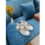 Louis Vuitton Women LV Time Out Sneaker Natural Monogram Embossed Calf Leather - immagine 3