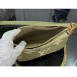 Louis Vuitton Women Multi Pochette Accessoires Light Khaki Cream Monogram Empreinte Embossed Grained Cowhide Leather - Image 6