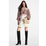 Louis Vuitton Women Petite Malle Beige Monogram Coated Canvas Cowhide Leather Sheepskin - Image 11