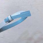 Dior CD Unisex 30 Montaigne Reversible Belt Blue White Smooth Calfskin 20 MM Width - Bild 7