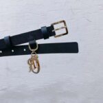 Dior CD Unisex Miss Dior Belt Black Smooth Calfskin 20 MM Width - Imagen 2