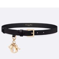 Dior CD Unisex Miss Dior Belt Black Smooth Calfskin 20 MM Width (3)