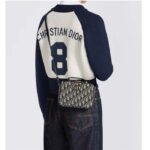 Dior Unisex CD 30 Montaigne Box Bag Blue Multicolor Dior Oblique Jacquard - Image 11