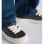 Dior Unisex CD B33 Sneaker Black Smooth Calfskin Dior Oblique Jacquard - Image 12