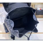 Dior Unisex CD Hit The Road Backpack Navy Blue CD Diamond Canvas - immagine 8