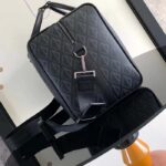 Dior Unisex CD Lingot 50 Bag Black CD Diamond Canvas – Image 5