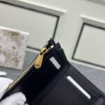 Dior Unisex CD Saddle 5-Gusset Card Holder Blue Dior Oblique Jacquard - immagine 10