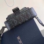 Dior Unisex Mini Hit The Road Bag Black CD Diamond Canvas - Image 4