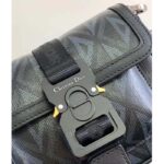 Dior Unisex Mini Hit The Road Bag Black CD Diamond Canvas - Image 8