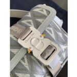 Dior Unisex Mini Hit The Road Bag Gray CD Diamond Canvas – Image 8