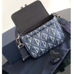 Dior Unisex Mini Hit The Road Bag Navy Blue CD Diamond Canvas - immagine 6