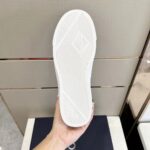 Dior Unisex Shoes B101 Slip-On Sneaker Black CD Diamond Canvas Smooth Calfskin - Bild 10