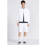 Dior Unisex Shoes B101 Slip-On Sneaker Navy Blue CD Diamond Canvas Smooth Calfskin – Bild 12