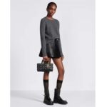 Dior Women CD Dior Empreinte Ankle Boot Black Calfskin Rubber – Bild 12