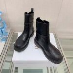 Dior Women CD Dior Empreinte Ankle Boot Black Calfskin Rubber – Bild 4