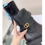 Dior Women CD Dior Empreinte Ankle Boot Black Calfskin Rubber – Bild 8