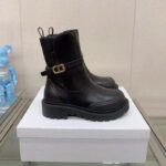 Dior Women CD Dior Empreinte Ankle Boot Black Calfskin Rubber – Bild 2