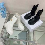 Dior Women CD Dior Empreinte Ankle Boot Black Calfskin Rubber – Bild 11