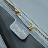 Dior Women CD Large Dior Caro Bag Stone Gray Supple Cannage Calfskin (1)