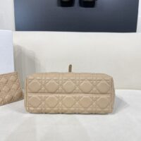 Dior Women CD Large Dior Toujours Bag Powder Beige Macrocannage Calfskin (1)