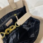 Dior Women CD Large Dior Toujours Bag Powder Beige Macrocannage Calfskin - Image 10