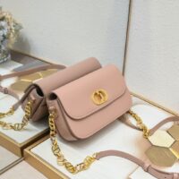 Dior Women CD Small 30 Montaigne Avenue Bag Antique Pink Box Calfskin (1)