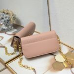 Dior Women CD Small 30 Montaigne Avenue Bag Antique Pink Box Calfskin - Imagen 4