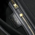Dior Women CD Small 30 Montaigne Avenue Bag Black Box Calfskin - Image 10