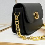 Dior Women CD Small 30 Montaigne Avenue Bag Black Box Calfskin - Image 4